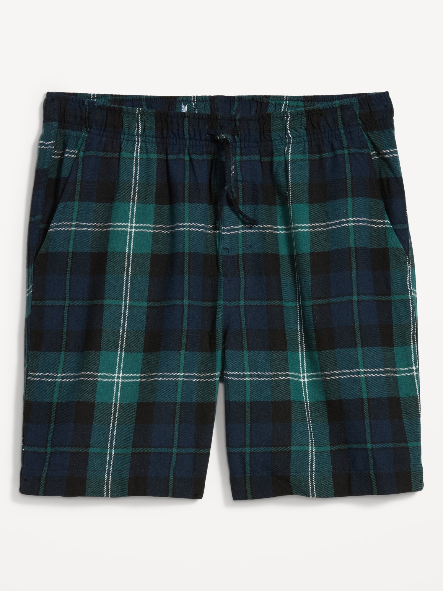 Flannel Pajama Shorts