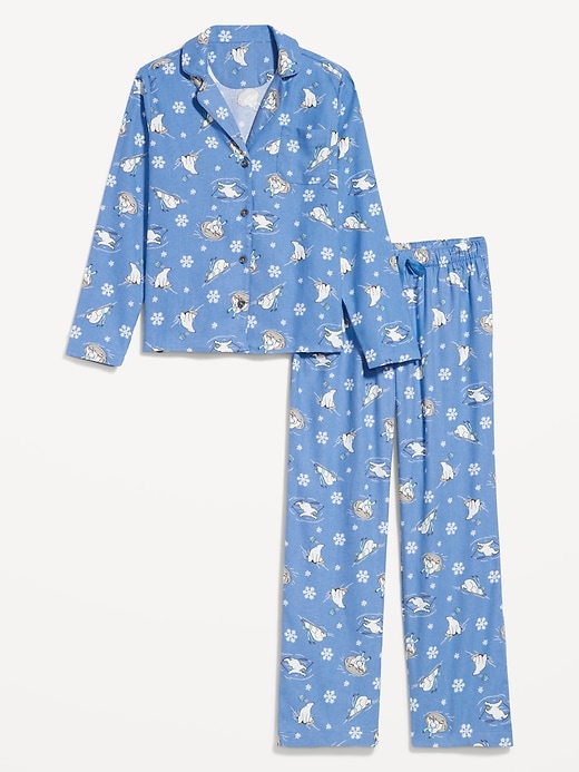 Image number 3 showing, Flannel Pajama Set for Women