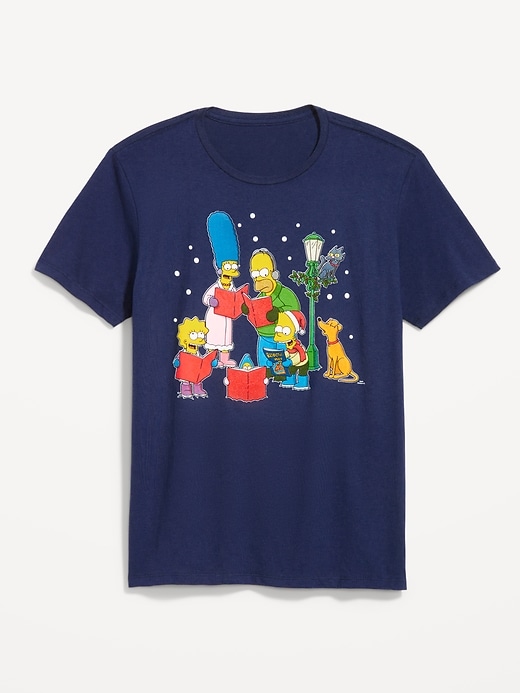 View large product image 1 of 1. The Simpsons™ Holiday T-Shirt