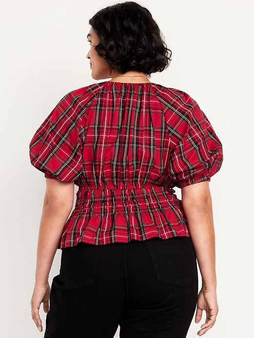 Image number 8 showing, Puff-Sleeve Top