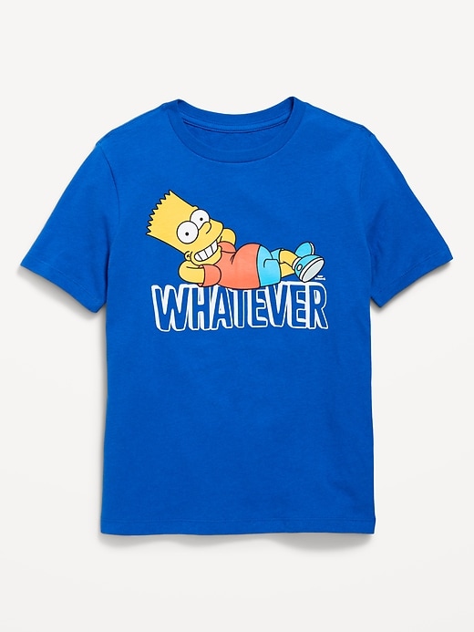 View large product image 1 of 2. The Simpsons™ Gender-Neutral Graphic T-Shirt for Kids