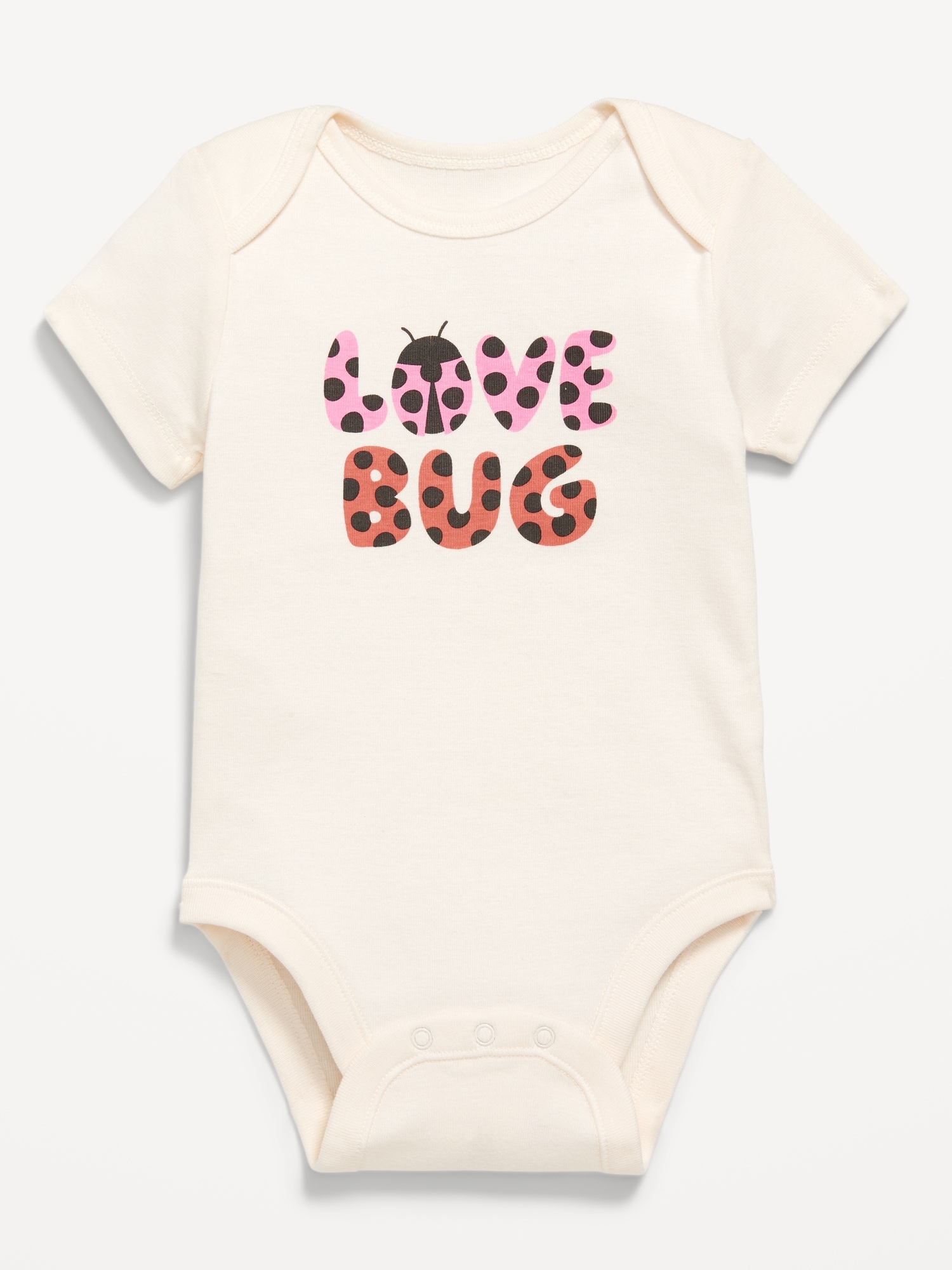 Short-Sleeve Graphic Bodysuit for Baby