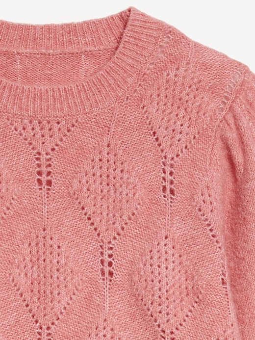 Image number 5 showing, Pointelle Sweater