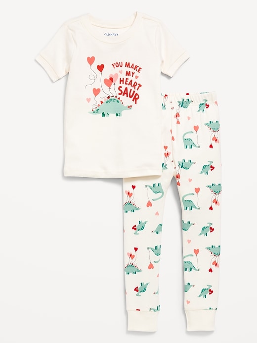 View large product image 1 of 2. Snug-Fit Graphic Pajama Set for Toddler &amp; Baby