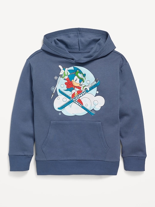 View large product image 1 of 1. Sonic The Hedgehog™ Gender-Neutral Graphic Hoodie for Kids