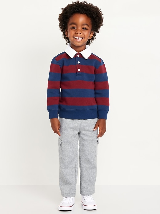 View large product image 1 of 2. Cargo Straight-Leg Sweatpants for Toddler Boys