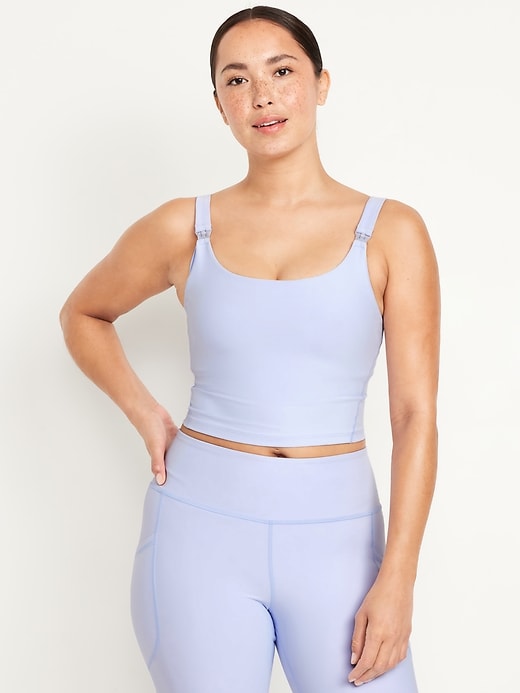 Image number 1 showing, Maternity PowerSoft Nursing Sports Bra