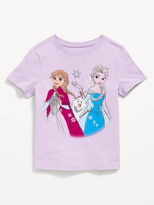 View large product image 1 of 2. Disney© Frozen Unisex Graphic T-Shirt for Toddler