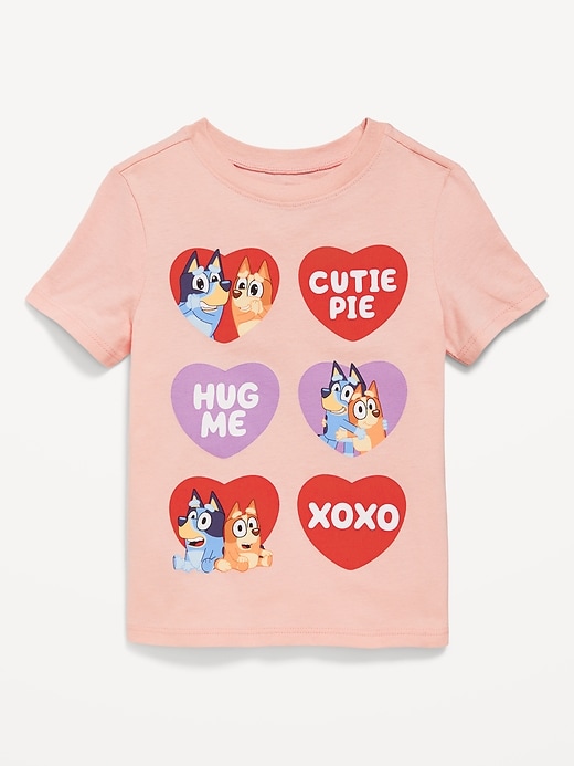 View large product image 1 of 2. Bluey™ Unisex Graphic T-Shirt for Toddler