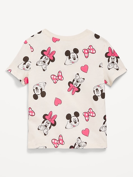 View large product image 2 of 2. Disney© Minnie Mouse Graphic T-Shirt for Toddler Girls