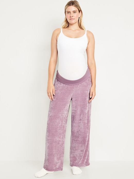 Image number 1 showing, Maternity Cozy Lounge Pants