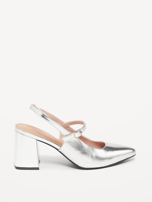 Image number 3 showing, Slingback Mary Jane Heels