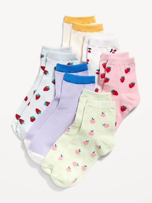 View large product image 1 of 1. Ankle Socks 6-Pack for Girls