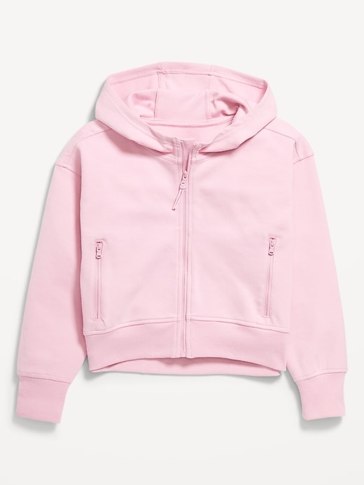 View large product image 1 of 1. Dynamic Fleece Zip-Front Performance Hoodie for Girls