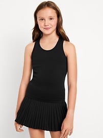 Image number 1 showing, Seamless Fitted Performance Tank Top for Girls