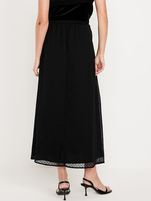 Image number 2 showing, Chiffon Maxi Skirt