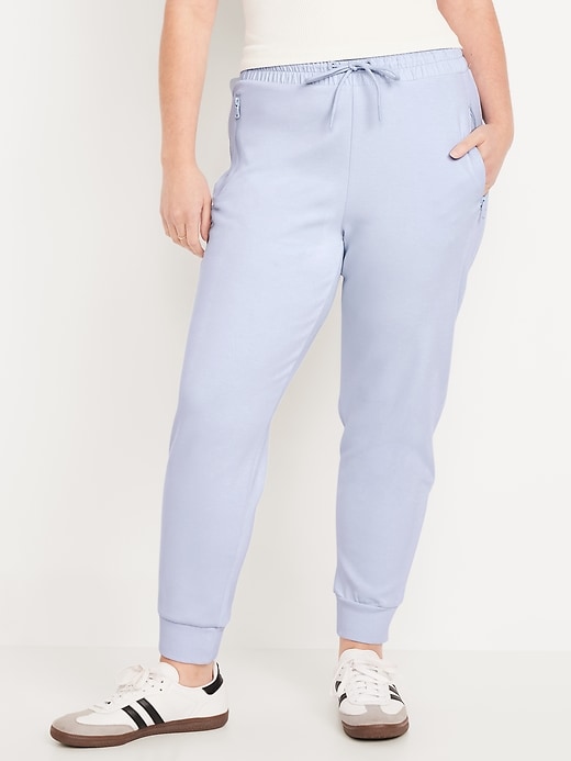 Image number 4 showing, High-Waisted Dynamic Fleece Joggers