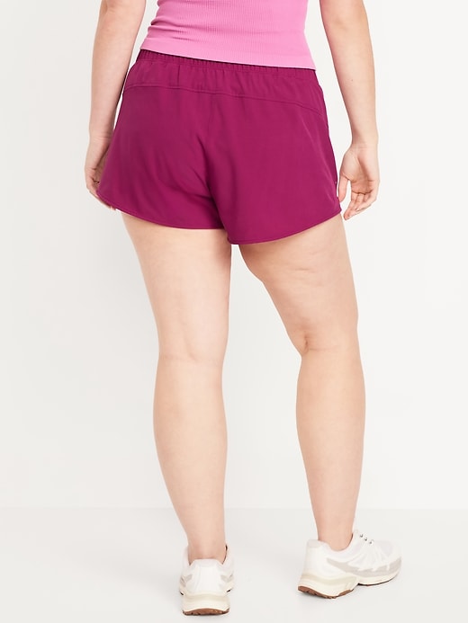 Image number 5 showing, Mid-Rise StretchTech Run Shorts -- 3-inch inseam