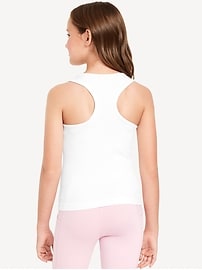 Image number 2 showing, Seamless Fitted Performance Tank Top for Girls