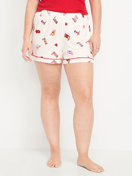 Image number 5 showing, Knit Jersey Pajama Short