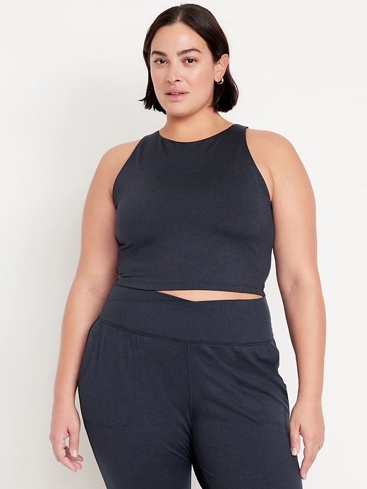 Image number 7 showing, CloudComfy High-Neck Longline Sports Bra