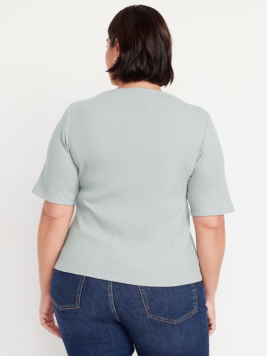 Image number 8 showing, Ribbed T-Shirt