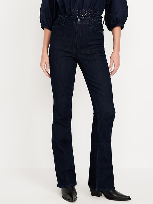 Image number 2 showing, Extra High-Waisted Flare Jeans