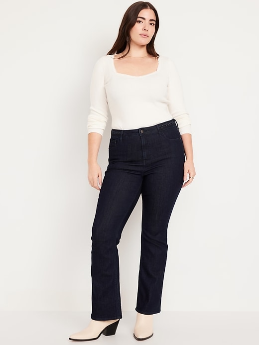 Image number 4 showing, Extra High-Waisted Flare Jeans