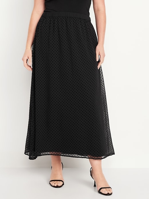 Image number 4 showing, Chiffon Maxi Skirt