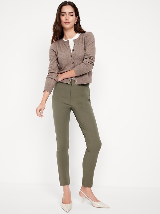 Image number 3 showing, High-Waisted Pixie Skinny Ankle Pants