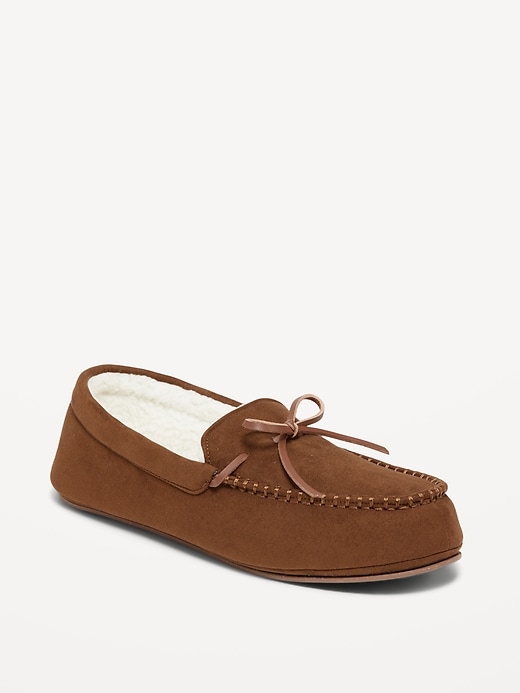 View large product image 1 of 4. Classic Faux-Suede Moccasins