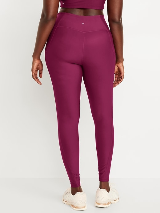 Image number 5 showing, High-Waisted PowerSoft Full-Length Pocket Leggings