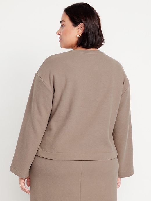 Image number 7 showing, Cozy Drop-Shoulder Sweater