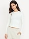Exhale Seamless Fitted Rib T-Shirt - image 2