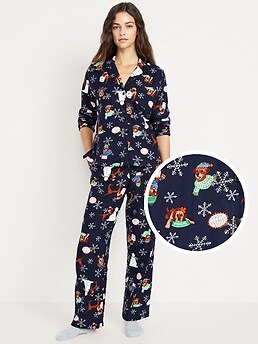 Flannel Pajama Set for Women - image 3