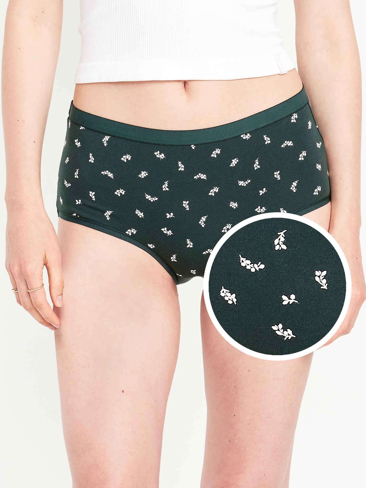 High-Waisted Everyday Brief Cotton Underwear