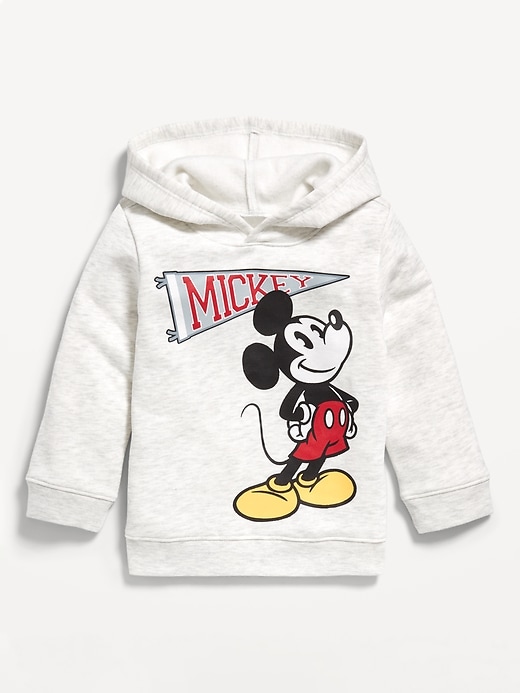 View large product image 1 of 2. Disney© Mickey Mouse Unisex Graphic Hoodie for Toddler