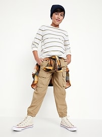 View large product image 3 of 5. Baggy Cargo Poplin Pants for Boys