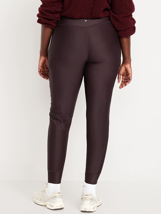 Image number 5 showing, Extra High-Waisted PowerSoft Coze Edition Fleece-Lined 7/8 Cargo Joggers