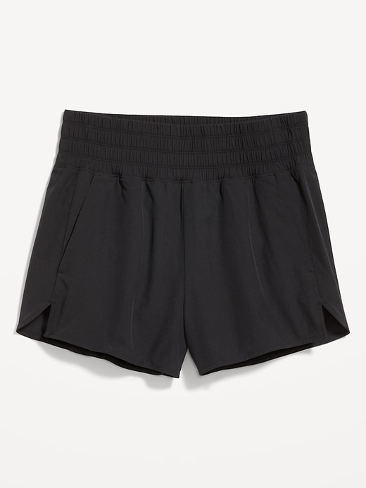 Image number 5 showing, Extra High-Waisted Crinkle Run Shorts -- 3-inch inseam