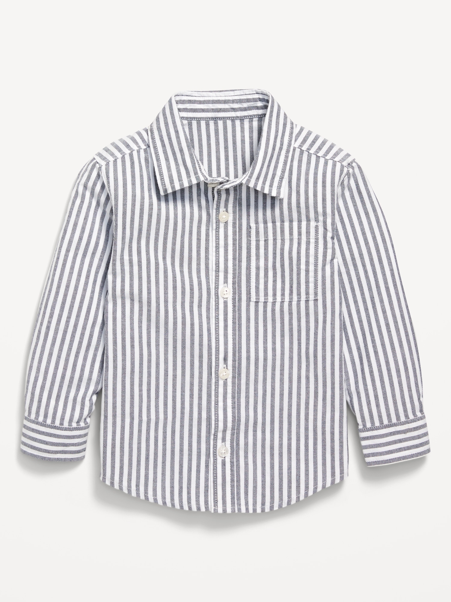 Printed Long-Sleeve Oxford Shirt for Toddler Boys