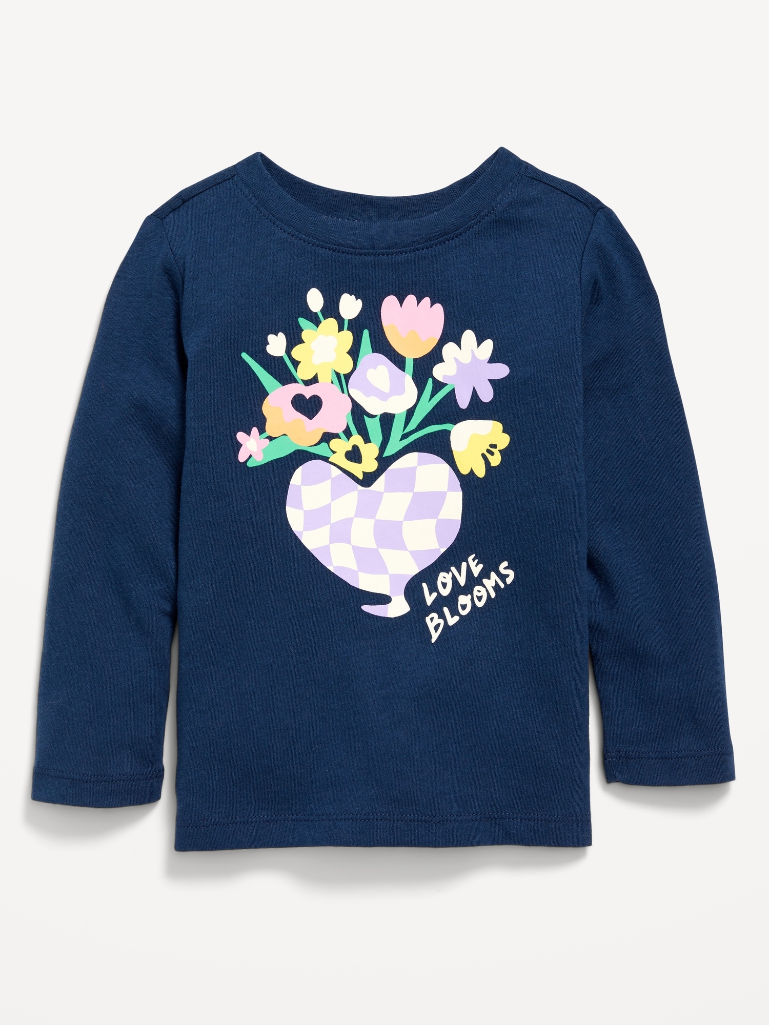 Long-Sleeve Graphic T-Shirt for Toddler Girls