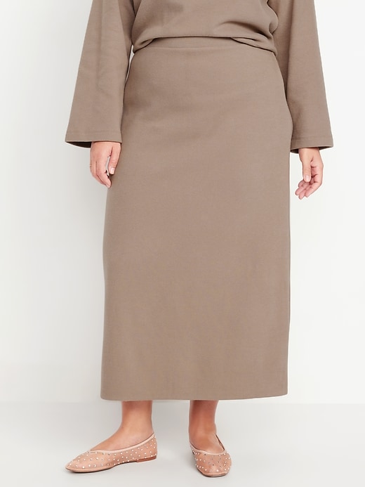 Image number 7 showing, Cozy Maxi Column Skirt