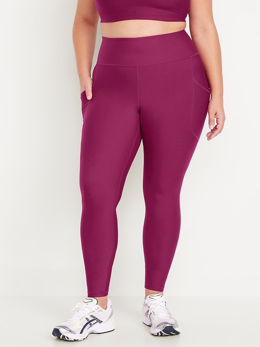 Image number 6 showing, High-Waisted PowerSoft Full-Length Pocket Leggings