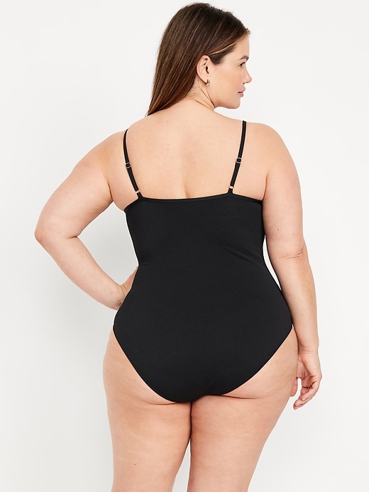 Image number 8 showing, One-Piece Balconette Swimsuit