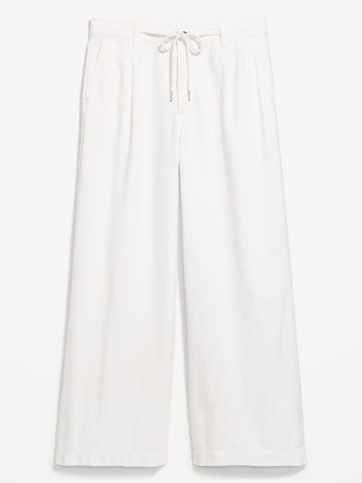 Image number 4 showing, High-Waisted Super Wide-Leg Drapey Pants