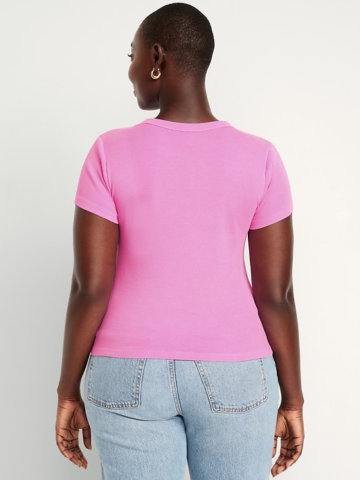 Image number 4 showing, Snug Crop T-Shirt