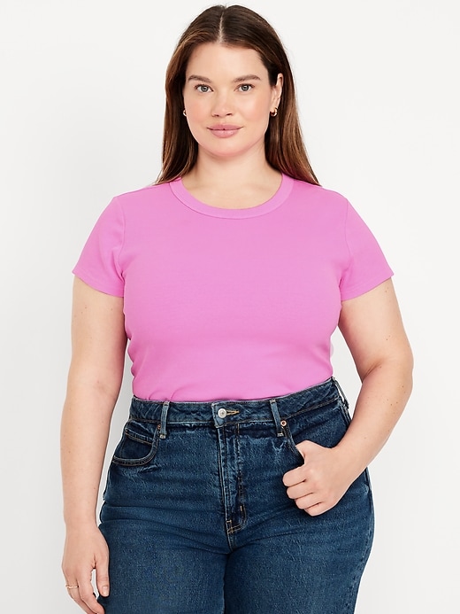 Image number 5 showing, Snug Crop T-Shirt