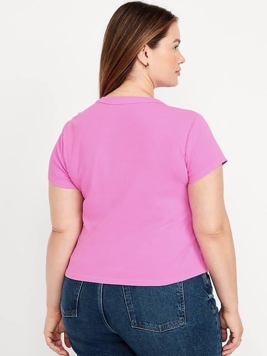 Image number 6 showing, Snug Crop T-Shirt