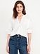 Oversized Button-Down Boyfriend Shirt - image 5